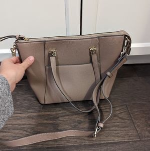 Indigo / Chapters brand crossbody tote purse